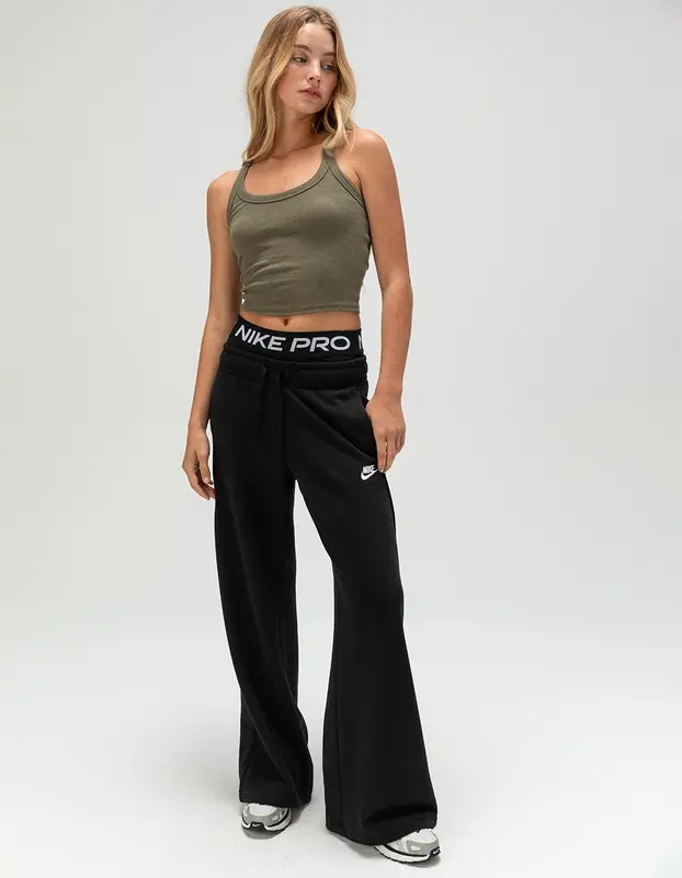 Everyday Fleece Wide Leg Pants