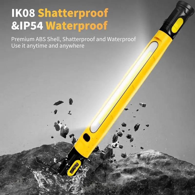 5200mAh Magnetic Rechargeable Hood Light Bar for Car Repair